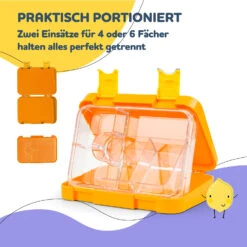 Schmatzfatz Junior Lunchbox 6 Fächer 21,3 X 15 X 4,5 Cm (BxHxT) 11 Schmatzfatz Junior Lunchbox 6 Fächer 21,3 X 15 X 4,5 Cm (BxHxT) -Küche Zu Hause 10037943 de 0004 usp