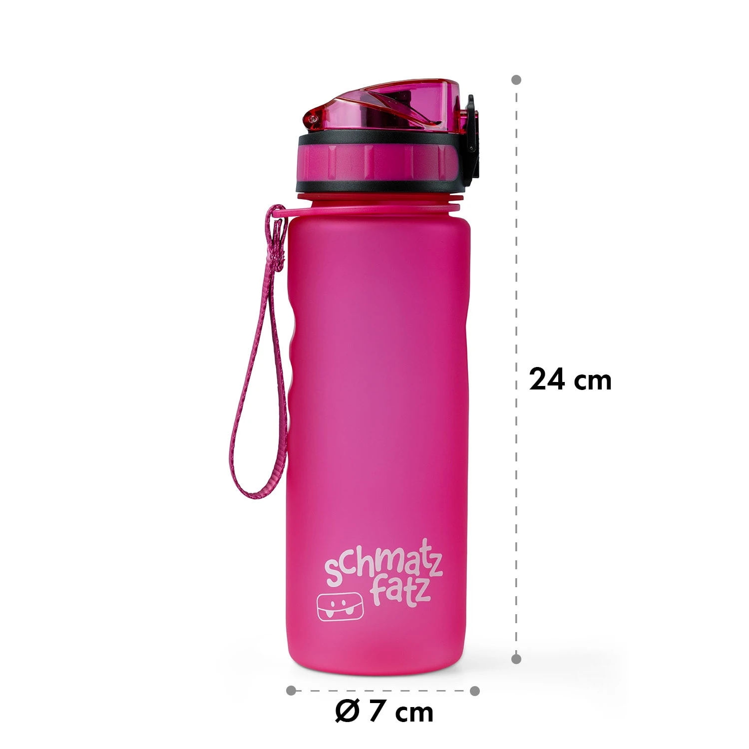 Schmatzfatz Trinkflasche Sportflasche 500 Ml 24 Cm Tritan 8 Schmatzfatz Trinkflasche Sportflasche 500 Ml 24 Cm Tritan – Bild 8