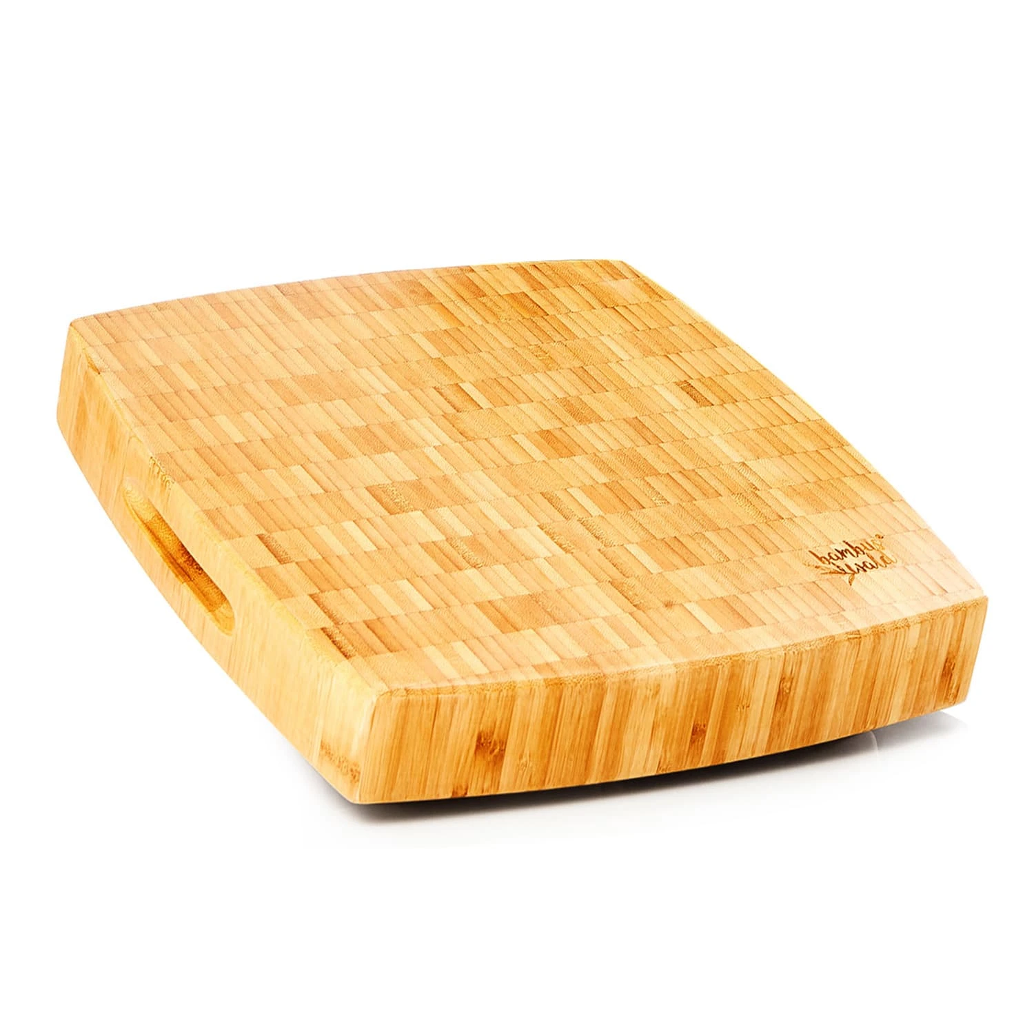 Bambus-Hackbrett 30 X 6,8 X 30 Cm (BxHxT) Standfüße Haltegriff Pflegeleicht 1 Bambus-Hackbrett 30 X 6,8 X 30 Cm (BxHxT) Standfüße Haltegriff Pflegeleicht