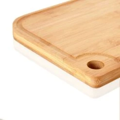 Batvik Schneidebrett 4er-Set Messerschonend Saftrille Bambus -Küche Zu Hause 10038130 yy 0006 logo