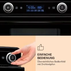 AeroVital Jumbo 3-in-1 Heißluftfritteuse Toaster Dörrautomat 1550 W 18 Liter -Küche Zu Hause 10038339 de 0003 logo