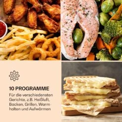 AeroVital Jumbo 3-in-1 Heißluftfritteuse Toaster Dörrautomat 1550 W 18 Liter -Küche Zu Hause 10038339 de 0005 logo