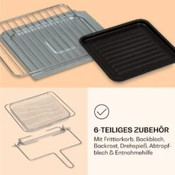 AeroVital Jumbo 3-in-1 Heißluftfritteuse Toaster Dörrautomat 1550 W 18 Liter -Küche Zu Hause 10038339 de 0007 logo