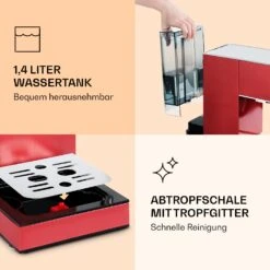 Pausa Espressomaker 1350 Watt 20 Bar Druck Wassertank: 1,4 Liter Edelstahl -Küche Zu Hause 10038394 de 0007 logo