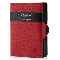 ZNAP Slim Wallet 12 Karten Münzfach 8 X 1,8 X 6 Cm (BxHxT) RFID-Schutz