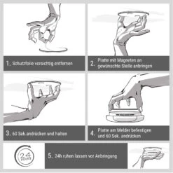 Magnetic Mount Magnethalterung Für Rauchmelder Ab 7 Cm Ø Selbstklebend 10 Magnetic Mount Magnethalterung Für Rauchmelder Ab 7 Cm Ø Selbstklebend -Küche Zu Hause 10038806 de 0005 logo