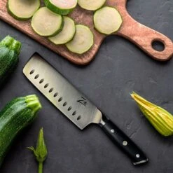 Alpha-Royal German 7" Nakirimesser 56 HCR Edelstahl -Küche Zu Hause 10039003 yy 0003 logo