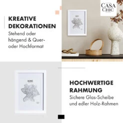 Everton Bilderrahmen Rechteckig DIN A4 28,8 X 20 Cm Fotos Passepartout Glas -Küche Zu Hause 10039284 de 0003 usp