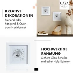 Everton Bilderrahmen Quadratisch 15 X 15 Cm Fotos Passepartout Glas -Küche Zu Hause 10039292 de 0003 usp