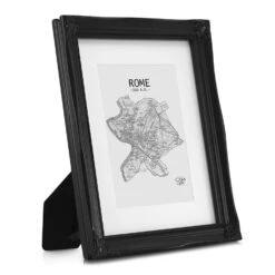 Regent Bilderrahmen Rechteckig A4 Fotos Passepartout Glas Rokoko