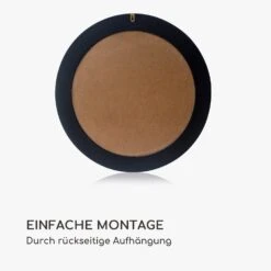 Cheyne Wandspiegel Holzrahmen Rund Ø 60 Cm Mosaik-Design -Küche Zu Hause 10039461 de 0006 logo