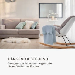 Arsenal Wandspiegel Echtholz Rechteckig 90 X 60 Cm -Küche Zu Hause 10039474 de 0003 logo