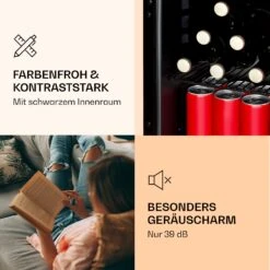 PopLife Getränkekühler Kühlschrank 0-10°C Retro-Design -Küche Zu Hause 10039695 de 0006 logo