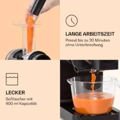 Bella Elegance Saftpresse 200 W 400 Ml BPA-frei -Küche Zu Hause 10039899 de 0004 logo