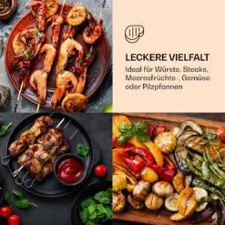 Grillmeile 4400 Elektrogrill Plancha 2x2200W Grillplatte Edelstahl -Küche Zu Hause 10039915 de 0004 logo
