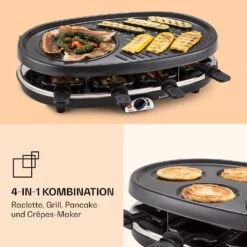 All-U-Can-Grill Raclette Raclette-Grill 4-in-1 Zubehör Für 8 Personen -Küche Zu Hause 10039923 de 0003 logo