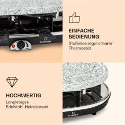 All-U-Can-Grill Raclette Raclette-Grill 4-in-1 Zubehör Für 8 Personen -Küche Zu Hause 10039923 de 0004 logo