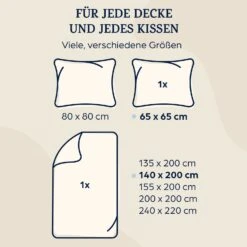 Soft Wonder-Edition Bettwäsche 140x200 Cm Mikrofaser -Küche Zu Hause 10039967 de 0006 logo