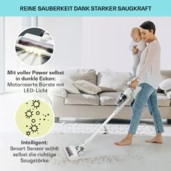 LARMA Staubsauger Kabellos Beutellos Akku 45 Min Laufzeit Max. LED 10 LARMA Staubsauger Kabellos Beutellos Akku 45 Min Laufzeit Max. LED -Küche Zu Hause 10040033 de 0004 logo