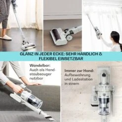 LARMA Staubsauger Kabellos Beutellos Akku 45 Min Laufzeit Max. LED 11 LARMA Staubsauger Kabellos Beutellos Akku 45 Min Laufzeit Max. LED -Küche Zu Hause 10040033 de 0005 logo