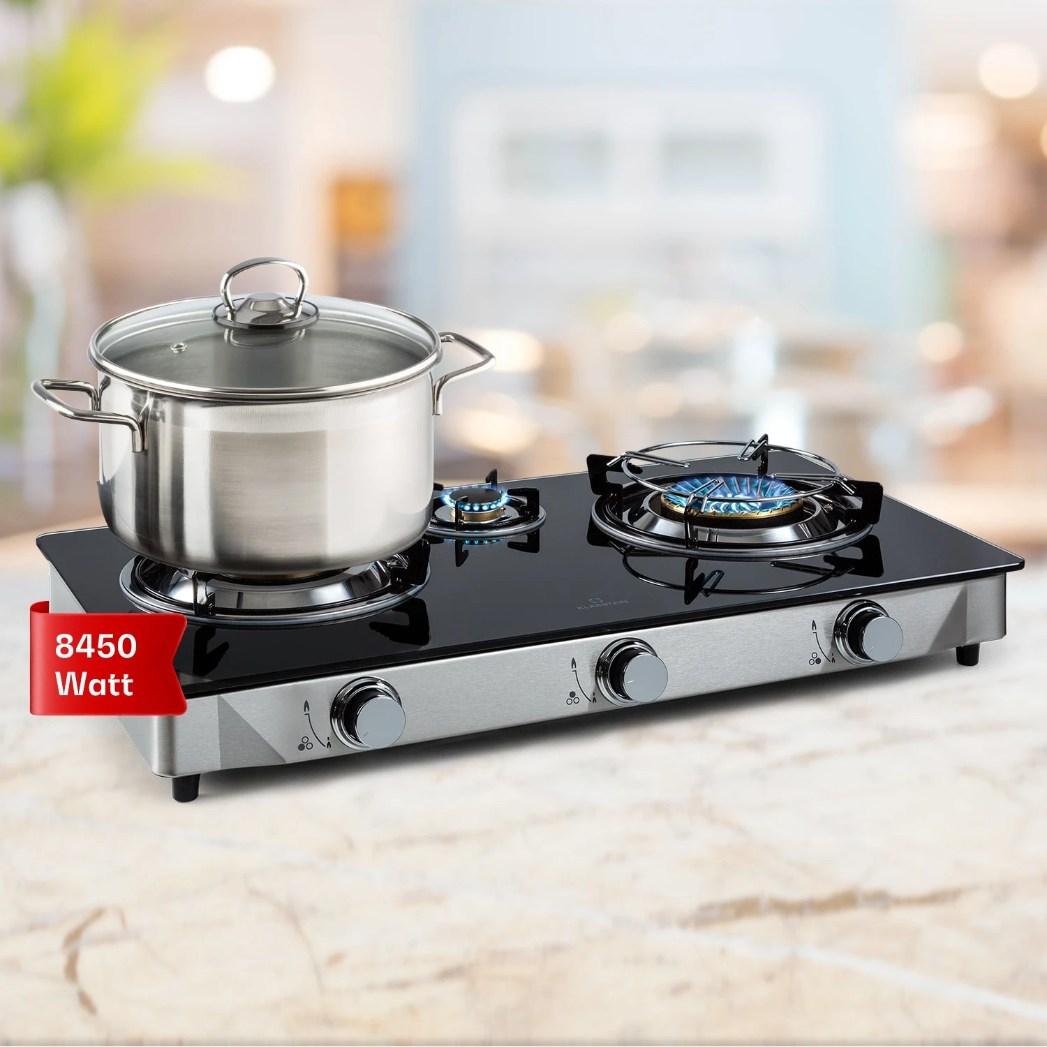 Barzona 3 Campingkocher 3 Brenner 3,4 KW & 0,75 KW & 4,3 KW Glasplatte & Edelstahlgehäuse 1 Barzona 3 Campingkocher 3 Brenner 3,4 KW & 0,75 KW & 4,3 KW Glasplatte & Edelstahlgehäuse