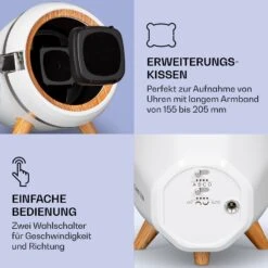 Sindelfingen Uhrenbeweger Rechts-Links-Lauf 1 Uhr Schwarz -Küche Zu Hause 10040050 de 0004 logo