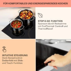 Victoria 5 Flex Induktionskochfeld Einbau 7400W 2 Flexzonen Timer -Küche Zu Hause 10040203 de 0004 usp