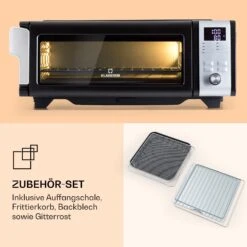 Vita-Crisp Heißluftfritteuse 1700W 10L 8 Funktionen Platzsparend -Küche Zu Hause 10040223 de 0006 logo