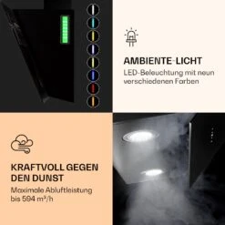 Alina 60 Smart Dunstabzugshaube 60 Cm 594 M³/h LED Ambiente-Licht Glasfront 12 Alina 60 Smart Dunstabzugshaube 60 Cm 594 M³/h LED Ambiente-Licht Glasfront -Küche Zu Hause 10040230 de 0005 logo