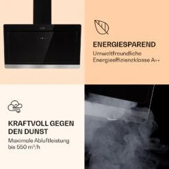 Aurora 90 Smart Dunstabzugshaube 550 M³/h 90cm Kopffrei Ambiente-Licht EEC A++ -Küche Zu Hause 10040236 de 0004 logo