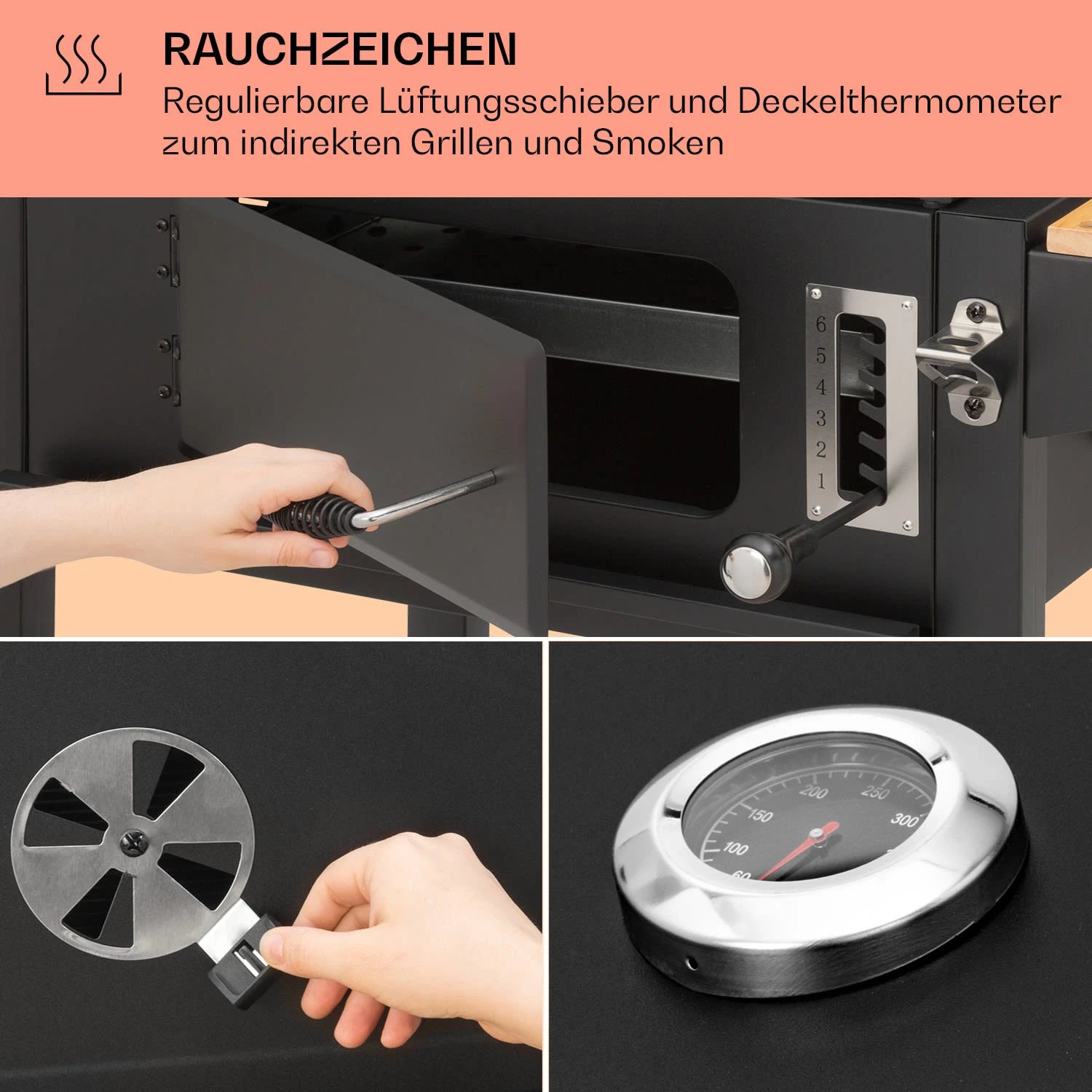 Aberdeen Single Holzkohlegrill 5 Aberdeen Single Holzkohlegrill – Bild 5