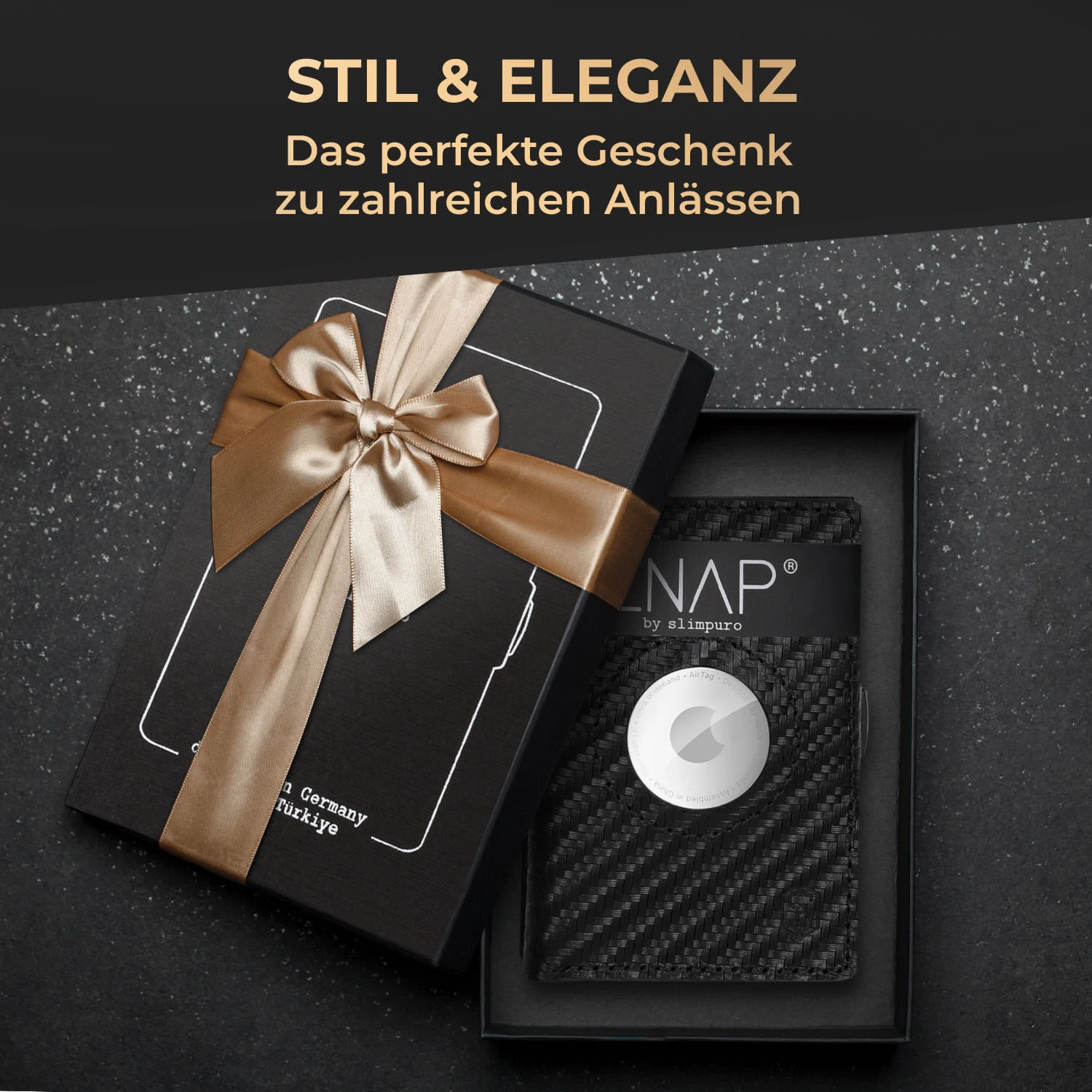 ZNAP Airtag Wallet 8 Karten Münzfach 9x1,5x6 Cm (BxHxT) RFID-Schutz 8 ZNAP Airtag Wallet 8 Karten Münzfach 9x1,5x6 Cm (BxHxT) RFID-Schutz – Bild 8