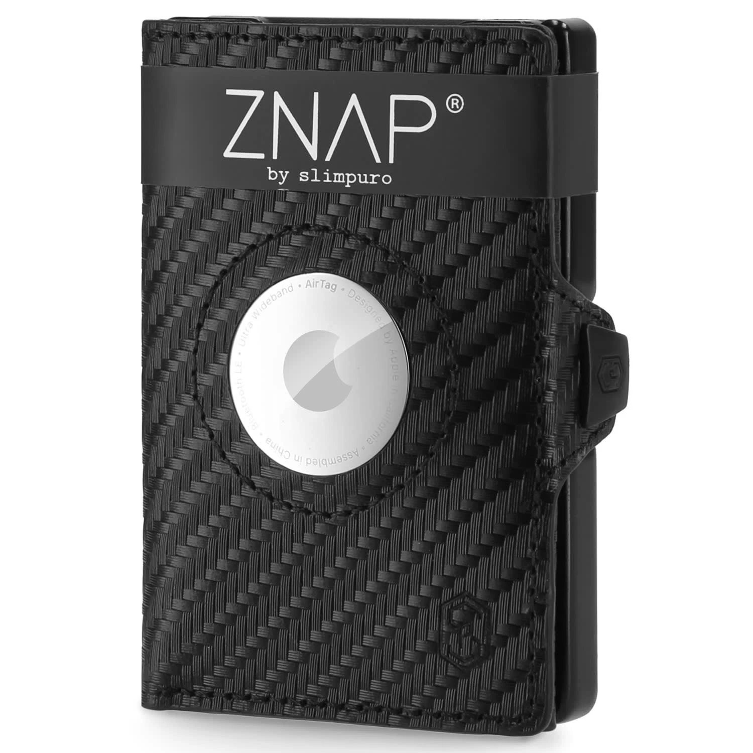 ZNAP Airtag Wallet 8 Karten Münzfach 9x1,5x6 Cm (BxHxT) RFID-Schutz 1 ZNAP Airtag Wallet 8 Karten Münzfach 9x1,5x6 Cm (BxHxT) RFID-Schutz