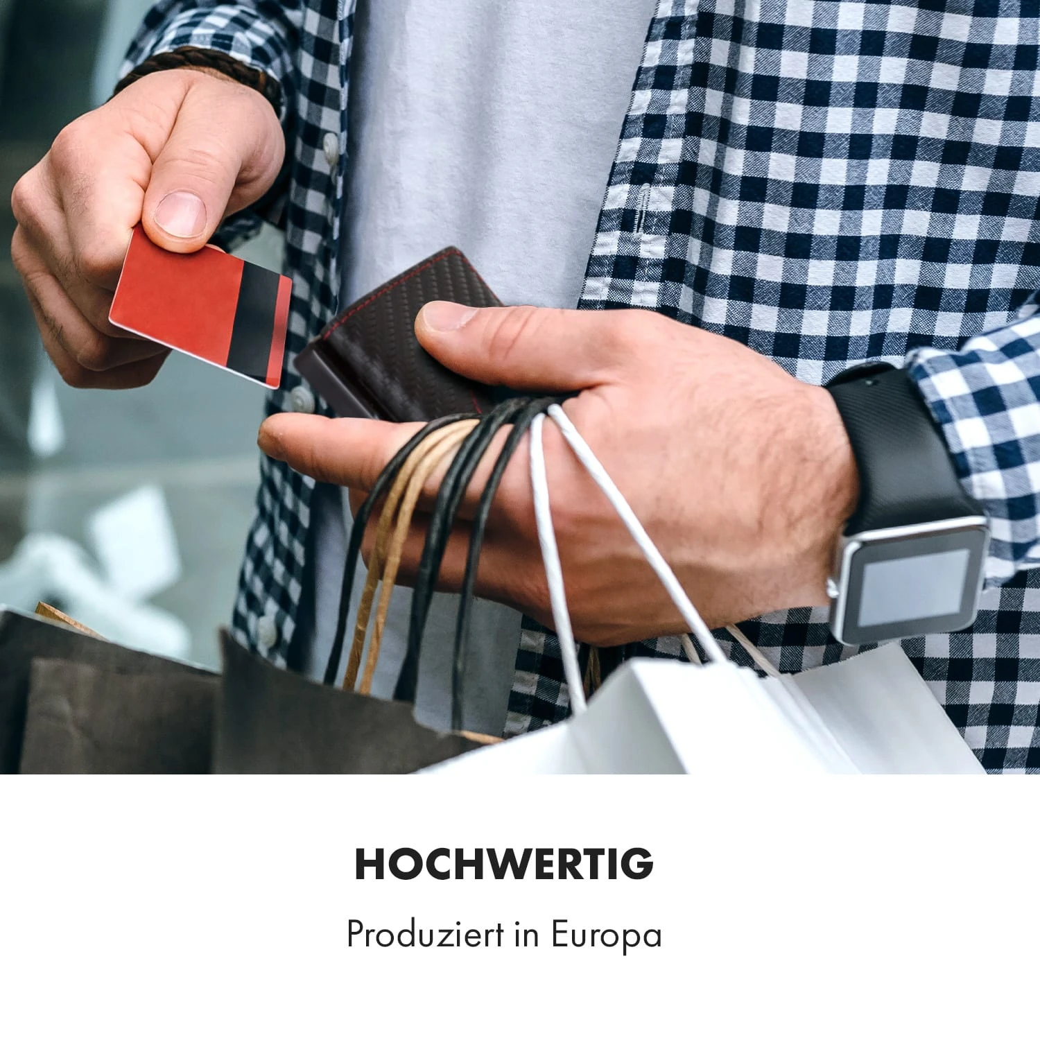 ZNAP Airtag Wallet 12 Karten Münzfach 9x1,8x6 Cm (BxHxT) RFID-Schutz 6 ZNAP Airtag Wallet 12 Karten Münzfach 9x1,8x6 Cm (BxHxT) RFID-Schutz – Bild 6