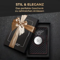 ZNAP Airtag Wallet 12 Karten Münzfach 9x1,8x6 Cm (BxHxT) RFID-Schutz 15 ZNAP Airtag Wallet 12 Karten Münzfach 9x1,8x6 Cm (BxHxT) RFID-Schutz -Küche Zu Hause 10040313 de 0008 usp