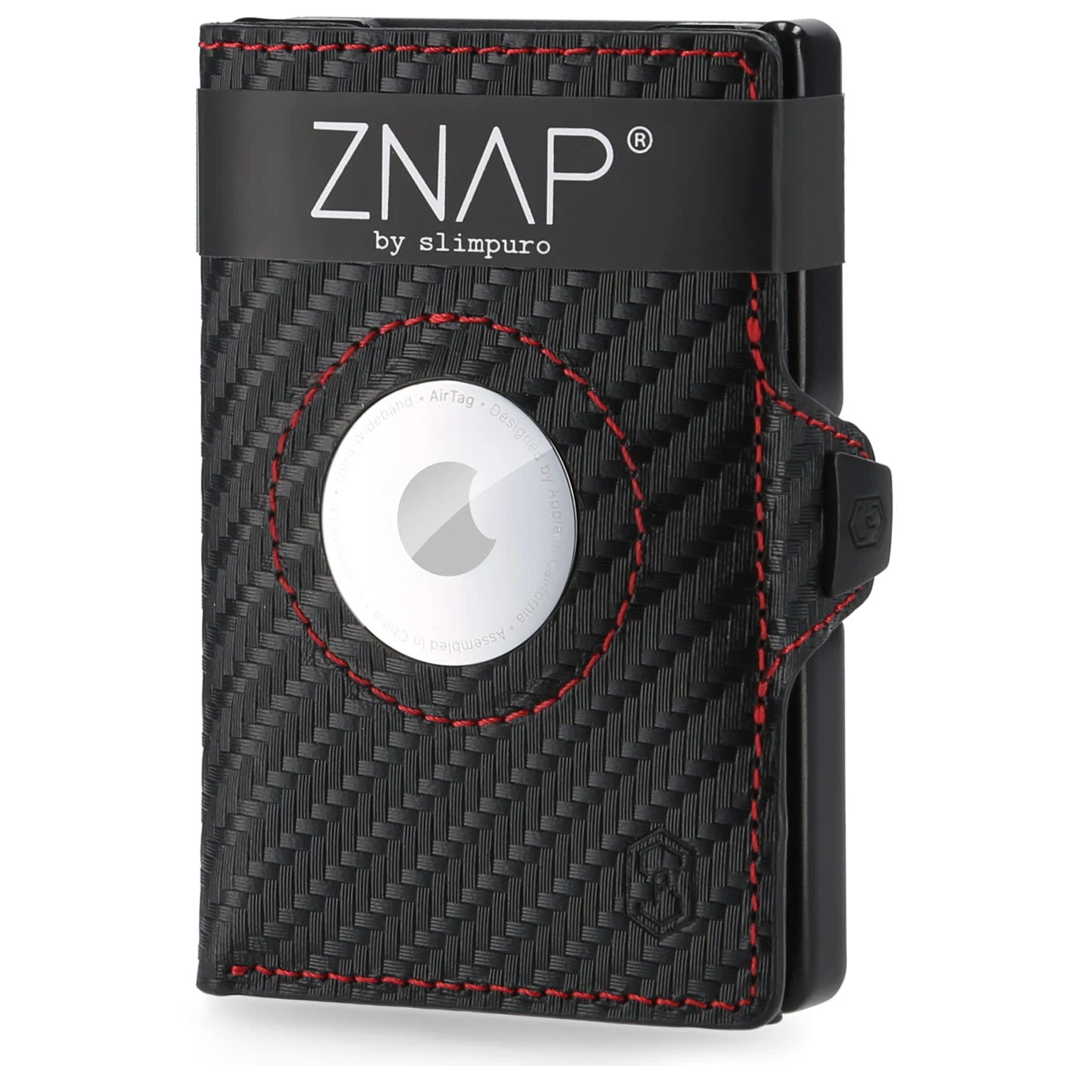 ZNAP Airtag Wallet 12 Karten Münzfach 9x1,8x6 Cm (BxHxT) RFID-Schutz 1 ZNAP Airtag Wallet 12 Karten Münzfach 9x1,8x6 Cm (BxHxT) RFID-Schutz