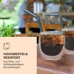 DUOS Jumbo Doppelwandiges Glas 410 Ml Thermofunktion Edelstahl-Löffel 9 DUOS Jumbo Doppelwandiges Glas 410 Ml Thermofunktion Edelstahl-Löffel -Küche Zu Hause 10040367 de 0003 logo