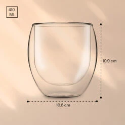 DUOS Jumbo Doppelwandiges Glas 410 Ml Thermofunktion Edelstahl-Löffel 13 DUOS Jumbo Doppelwandiges Glas 410 Ml Thermofunktion Edelstahl-Löffel -Küche Zu Hause 10040367 yy 0007 logo