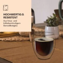 DUOS Jumbo Doppelwandiges Thermoglas 310ml Borosilikatglas Handgemacht -Küche Zu Hause 10040374 de 0003 logo