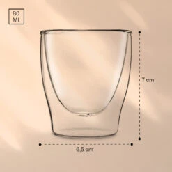 DUOS Doppelwandiges Glas 80 Ml Thermofunktion Inkl. Edelstahl-Löffel 13 DUOS Doppelwandiges Glas 80 Ml Thermofunktion Inkl. Edelstahl-Löffel -Küche Zu Hause 10040392 yy 0007 logo