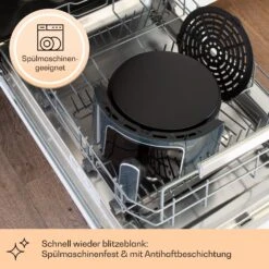 Crisp-Pro Heißluftfritteuse Air Fryer 1400W 3,5 Ltr 8 Programme Timer 9 Crisp-Pro Heißluftfritteuse Air Fryer 1400W 3,5 Ltr 8 Programme Timer -Küche Zu Hause 10040701 de 0004 logo