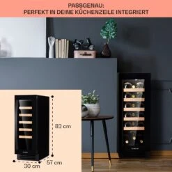 Vinovilla 20 Built-In Weinkühlschrank 50l / 20 Flaschen Glastür Edelstahl -Küche Zu Hause 10040729 de 0006 logo