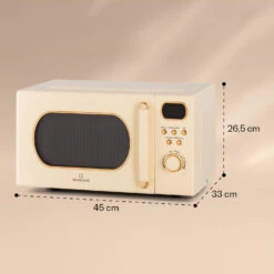 Julieta Mikrowelle Mit Grill 20l 700 / 800 W Ø25,5cm 8 Programme 13 Julieta Mikrowelle Mit Grill 20l 700 / 800 W Ø25,5cm 8 Programme -Küche Zu Hause 10040731 yy 0007 dimensions