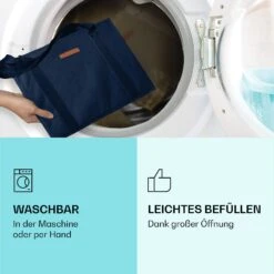 Einkaufstasche 3er Set Wiederverwendbar Waschbar Faltbar Verstärkt 8 Einkaufstasche 3er Set Wiederverwendbar Waschbar Faltbar Verstärkt -Küche Zu Hause 10040847 de 0004 logo