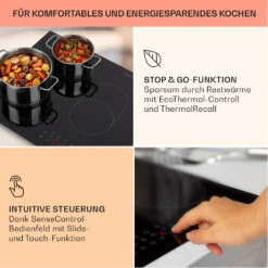 Virtuosa 5 Einbaukochfeld 5 Zonen 8500W Glaskeramik -Küche Zu Hause 10041117 de 0004 usp