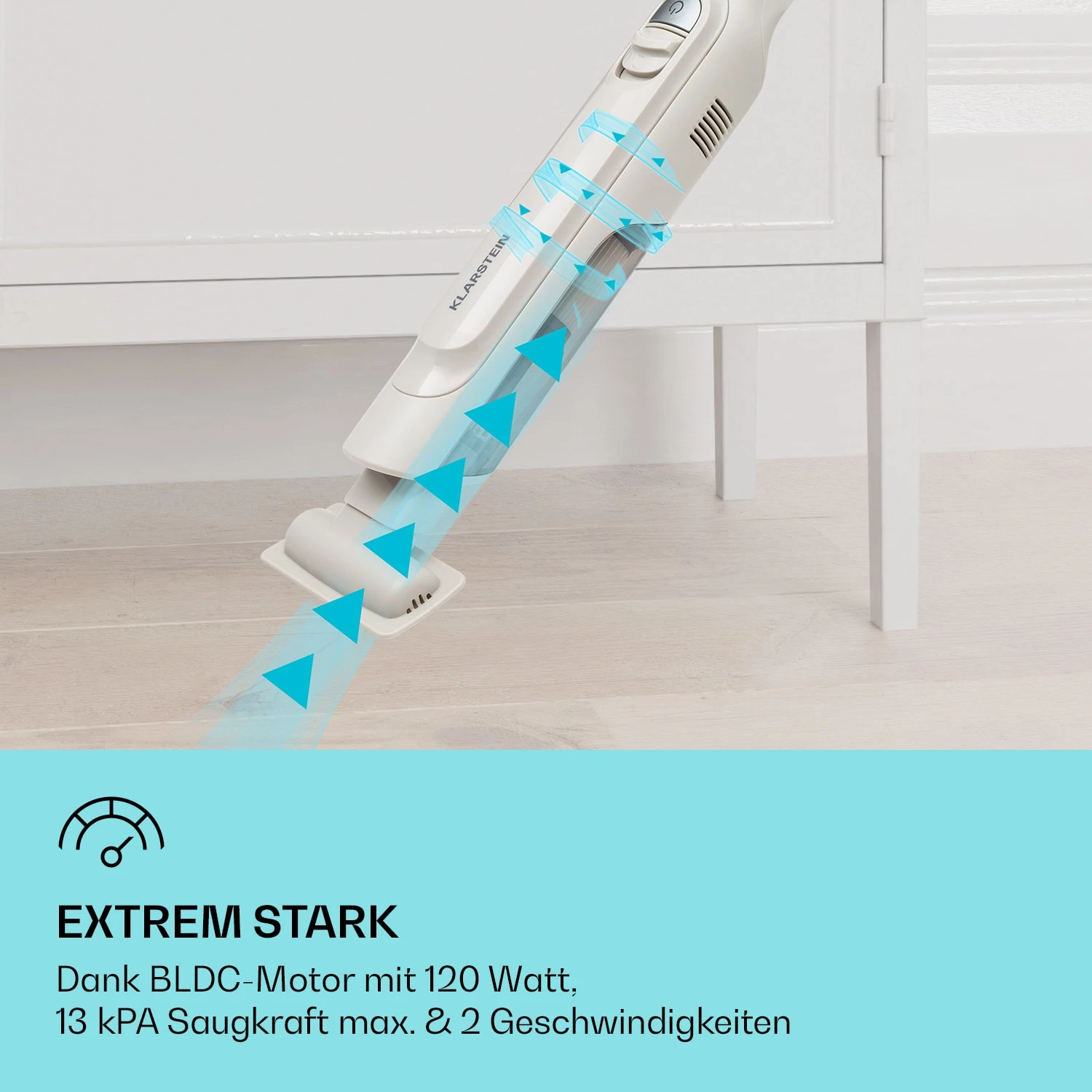 LARMA Akku-Handstaubsauger Kabellos Beutellos Akkubetrieben 32 Min Laufzeit Max. 5 LARMA Akku-Handstaubsauger Kabellos Beutellos Akkubetrieben 32 Min Laufzeit Max. – Bild 5