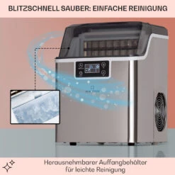 Chios Eiswürfelmaschine 20 Kg/24 H Auto-Clean 3,2-Liter Wassertank -Küche Zu Hause 10041143 de 0005 logo