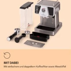 Libeica Espressomaschine 19 Bar Ca. 10 Tassen 1,8 Liter Milchschaum 14 Libeica Espressomaschine 19 Bar Ca. 10 Tassen 1,8 Liter Milchschaum -Küche Zu Hause 10041253 de 0007 logo