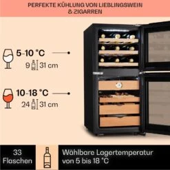 El Dorado 89 Humidor & Weinkühlschrank Touch 89L LED 12 El Dorado 89 Humidor & Weinkühlschrank Touch 89L LED -Küche Zu Hause 10041276 de 0004 logo