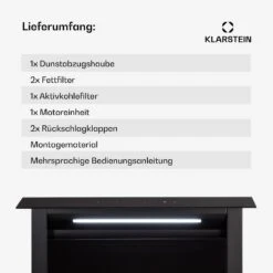 Royal Flush Eco Dunstabzugshaube 60 Cm 576 M³/h A+ 15 Royal Flush Eco Dunstabzugshaube 60 Cm 576 M³/h A+ -Küche Zu Hause 10041348 de 0006 usp
